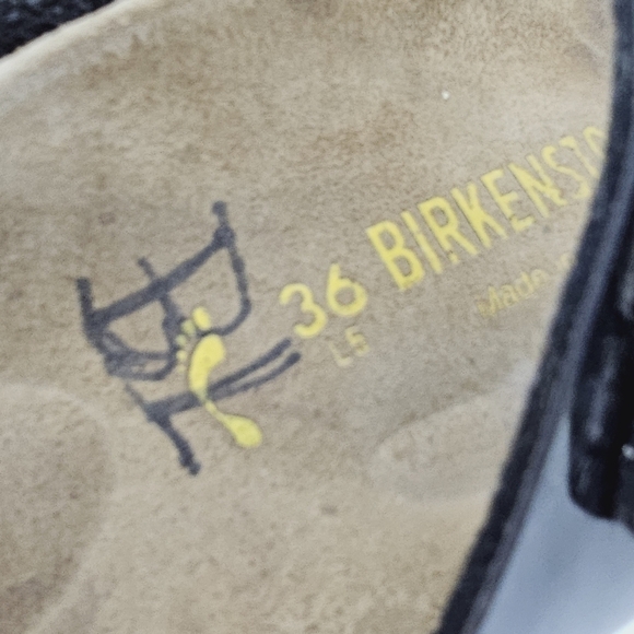 Birkenstock Birko-Flor Sydney Vegan Womens Double Buckle Strap Sandal Size 36 - Picture 5 of 9